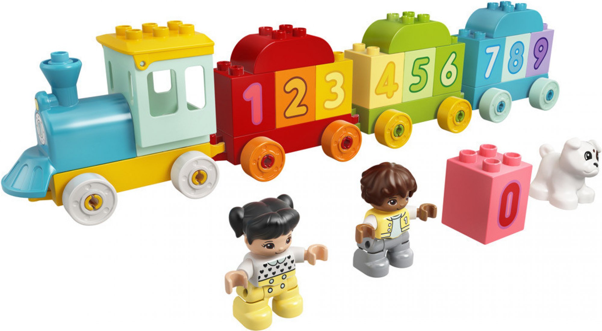 LEGO DUPLO 10954 Vláček s čísly – Učíme se počítat