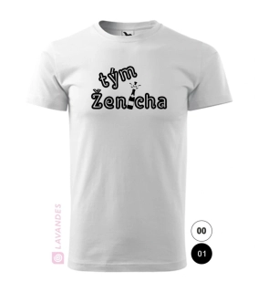 Tričko pro tým ženicha - lahev