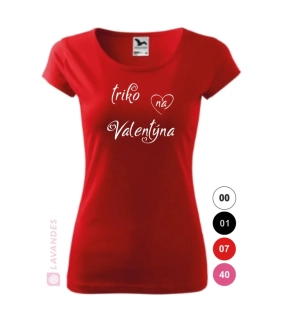 Triko na Valentýna