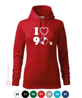 I love 90´s mikina